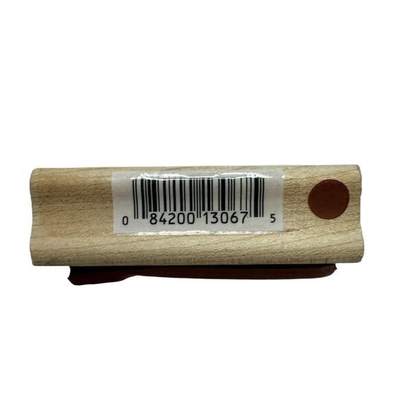 ALL NIGHT MEDIA Summer Straw Hat Susan Branch Design Wood Rubber Stamp 995F02 - Picture 4 of 6